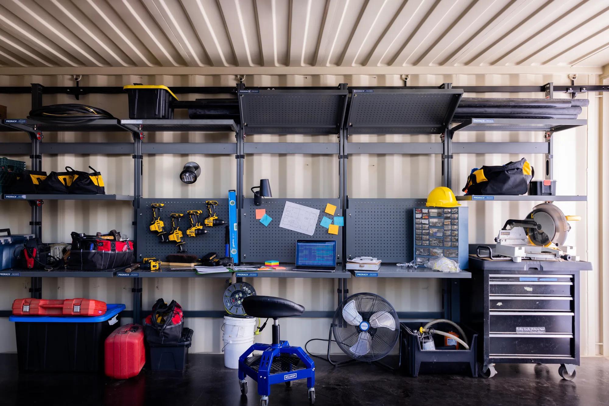 PRORACK storage system for containers