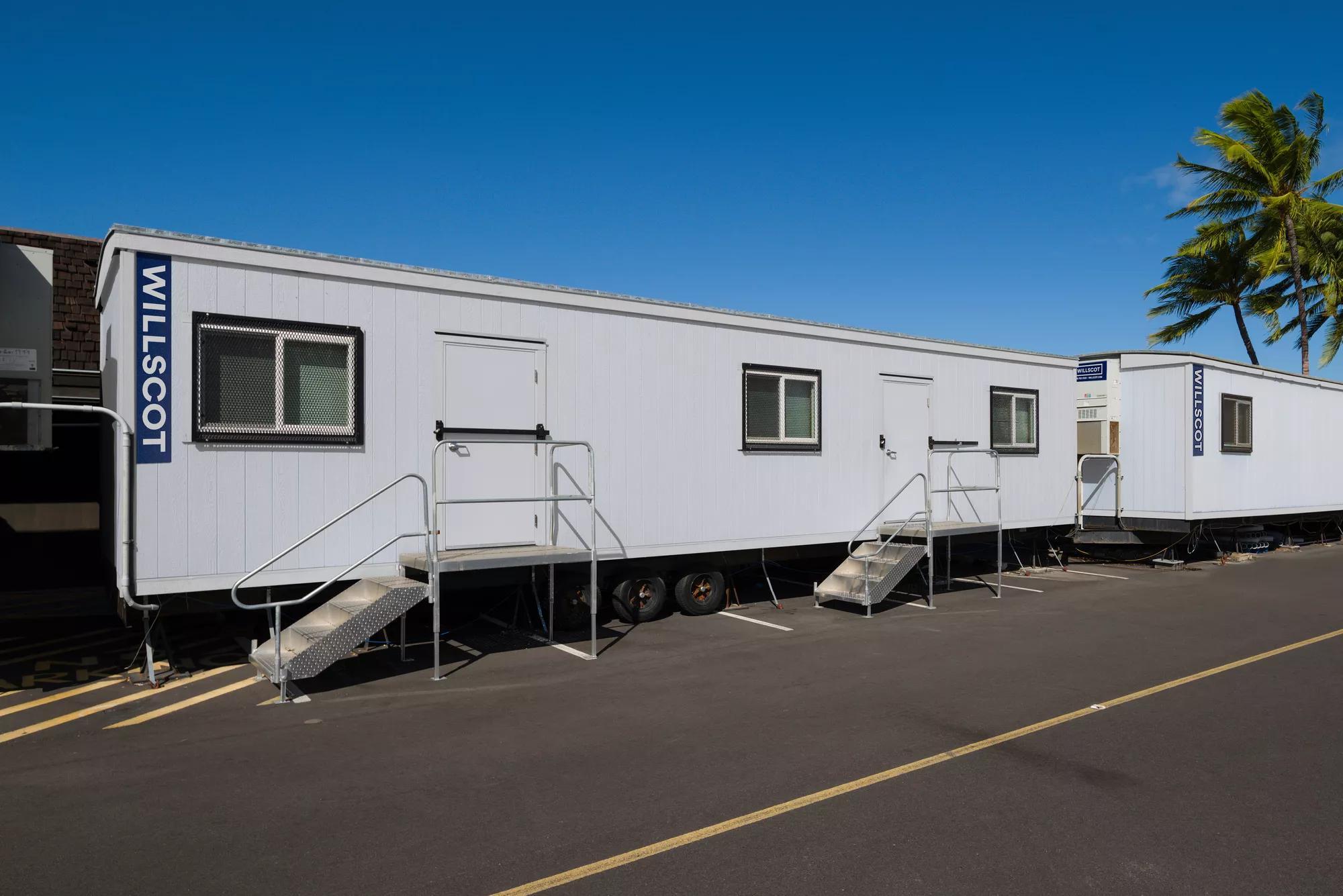 Door Bars for Mobile Office
