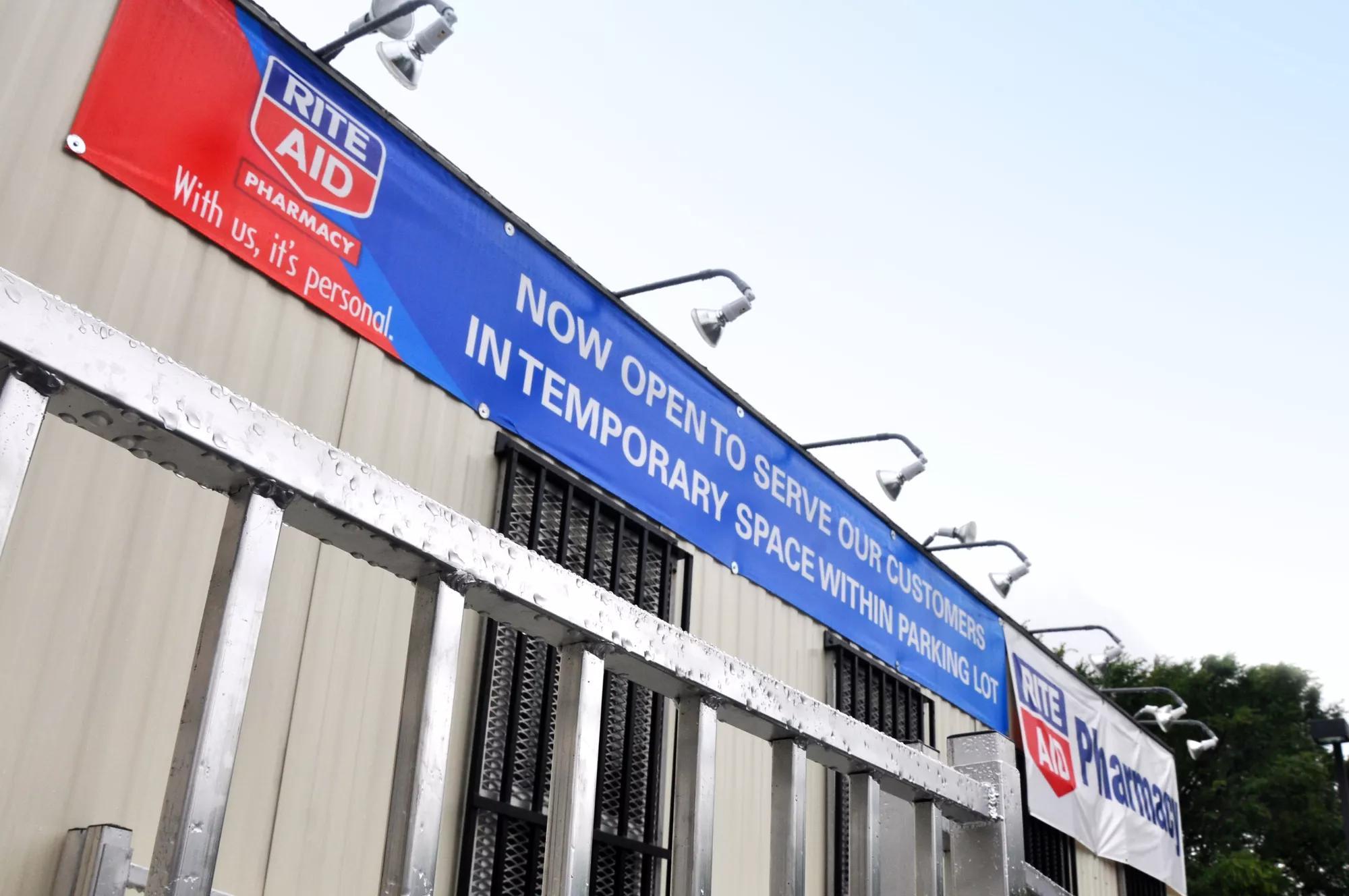 Ground Level Space Solution in Rite Aid store