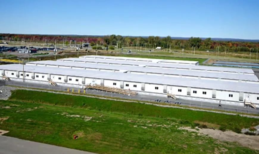 Temporary office space solution for Bombardier Aerospace