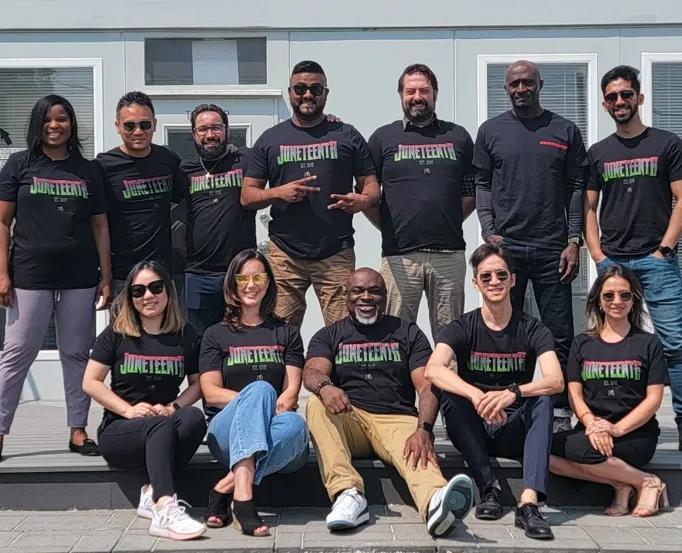 BOLD IRT group photo – employee resource team