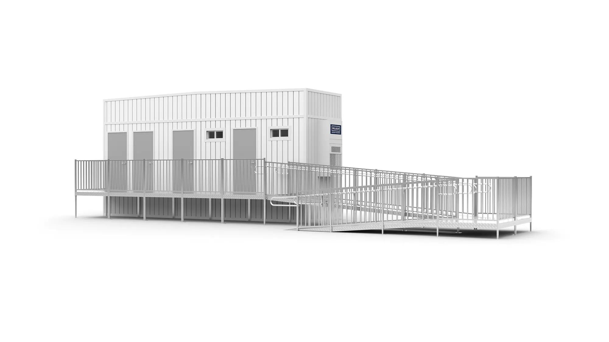 Restroom trailers for rent