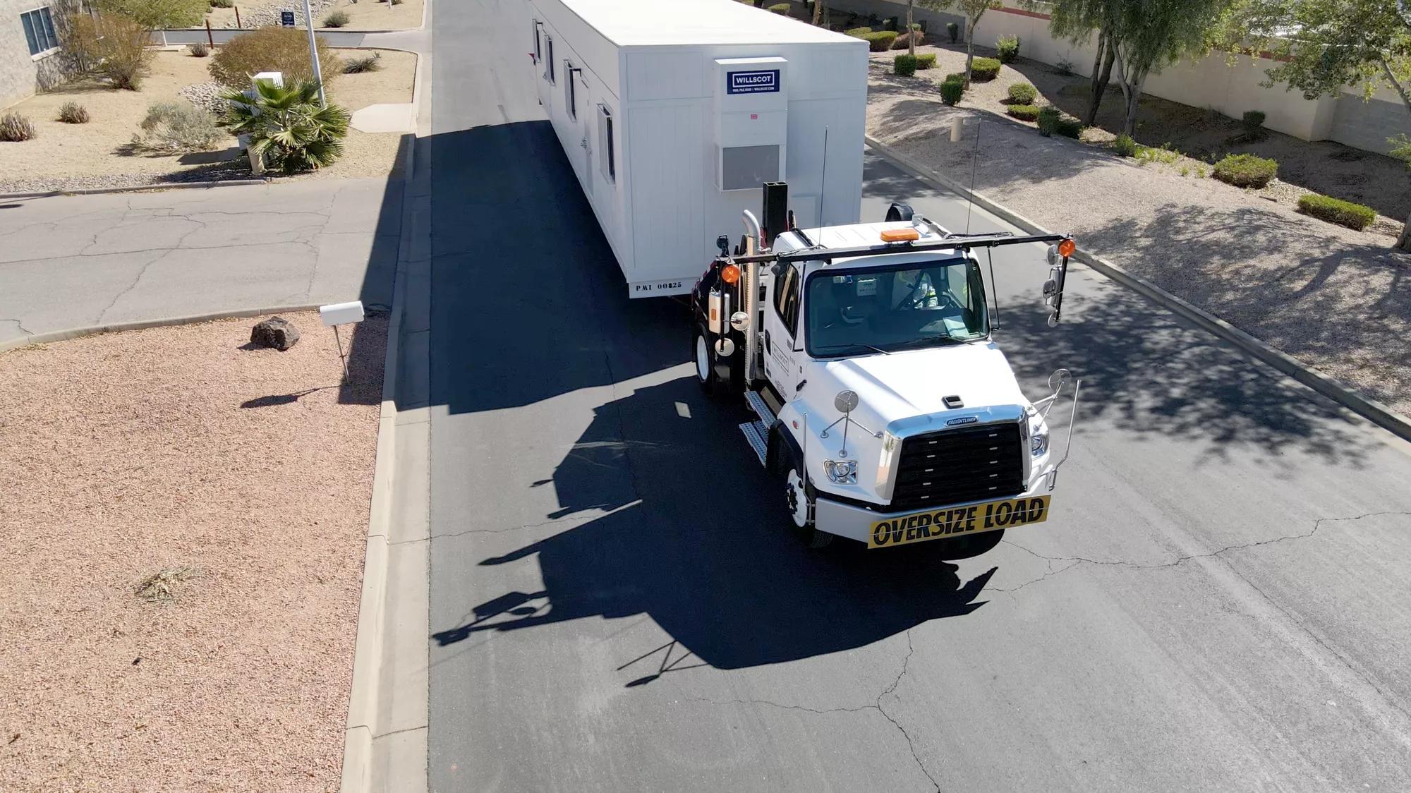 10-Foot-Wide Mobile Office Trailer
