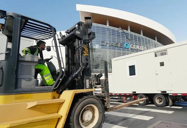 Event Space Solutions for 2025 Basketball Game by WillScot