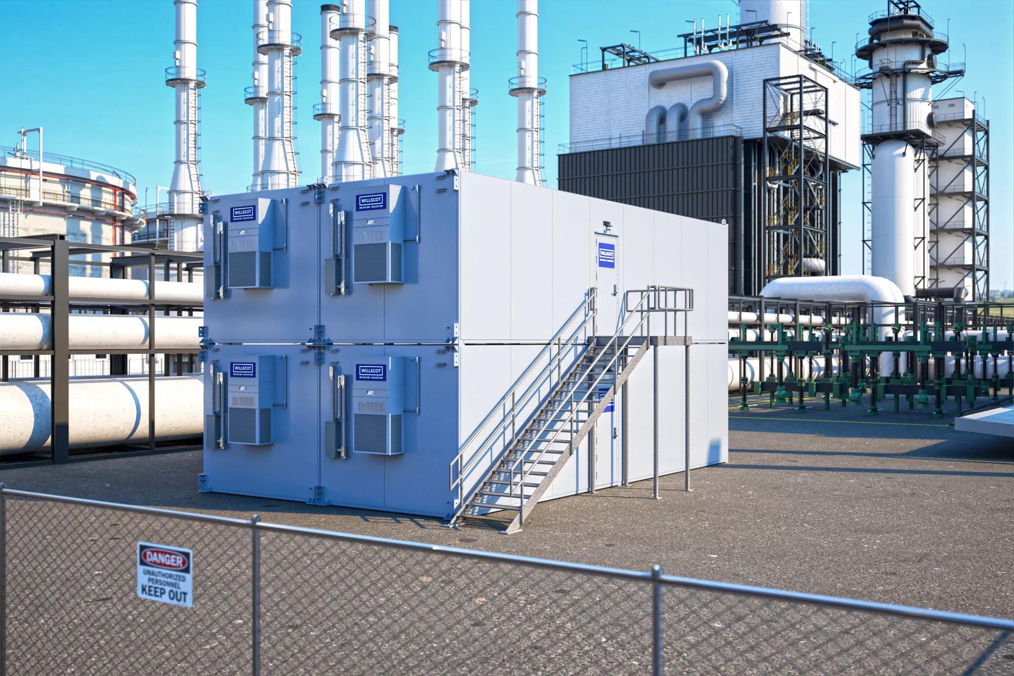 Premium two-story modular building