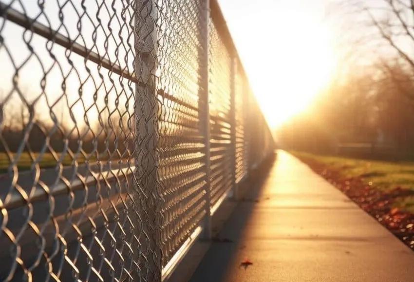 Rent-a-fence solution for secure construction site perimeters