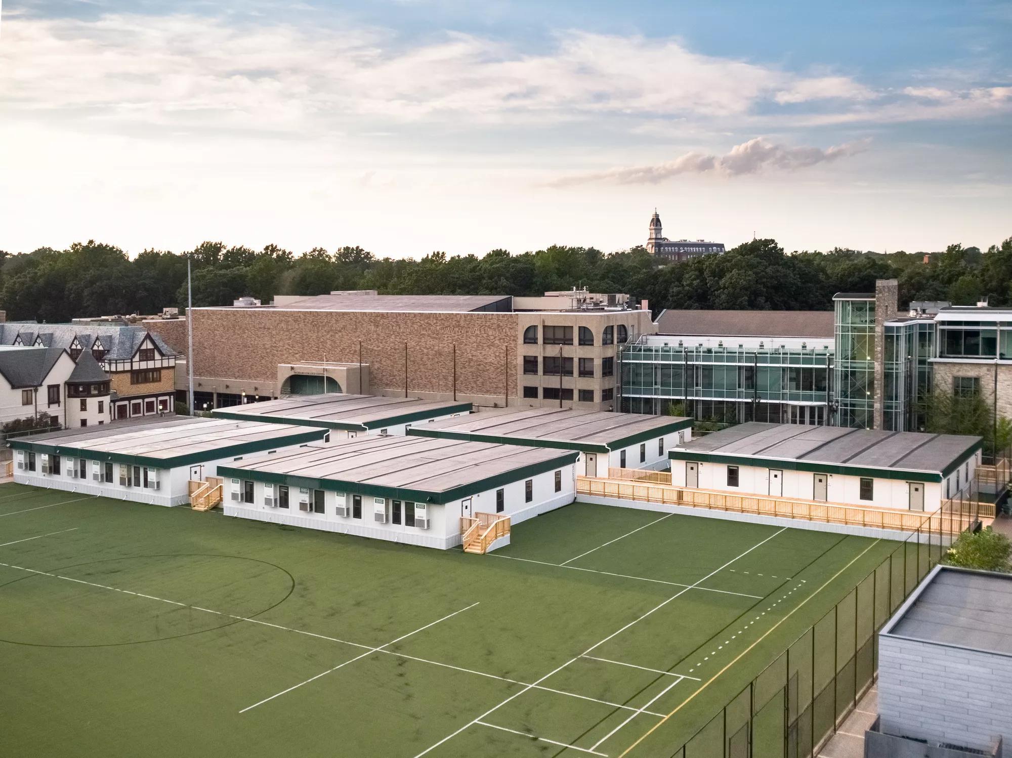Loyola University portable classroom buildings