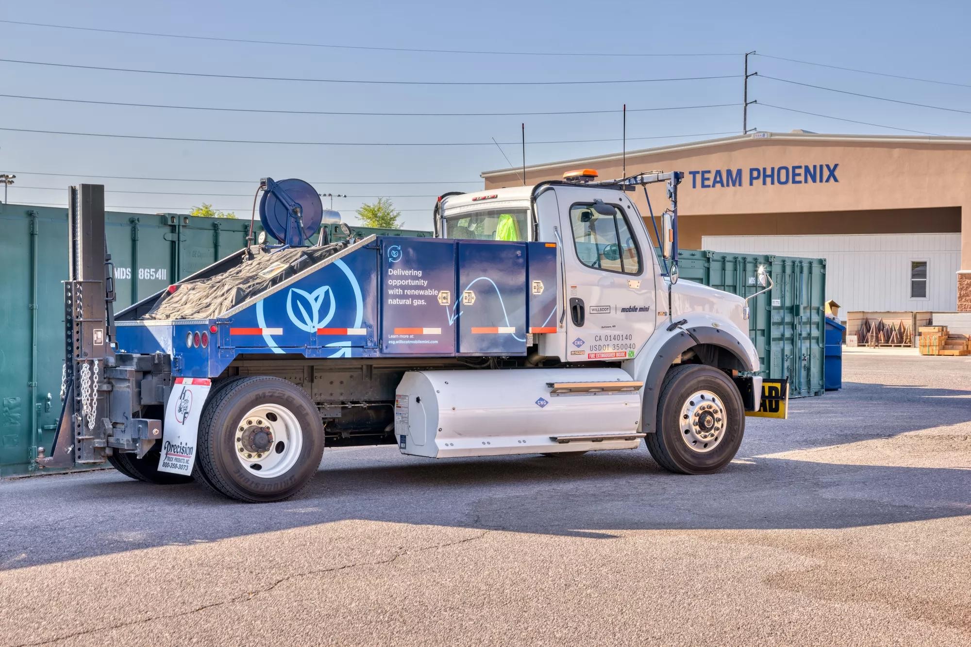 CNG toter truck – sustainable fleet initiative